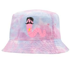 Worm With A Mustache James Tom Ariana Reality Tie-Dyed Bucket Hat