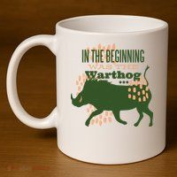 Warthog 11oz C Handle Ceramic Mug