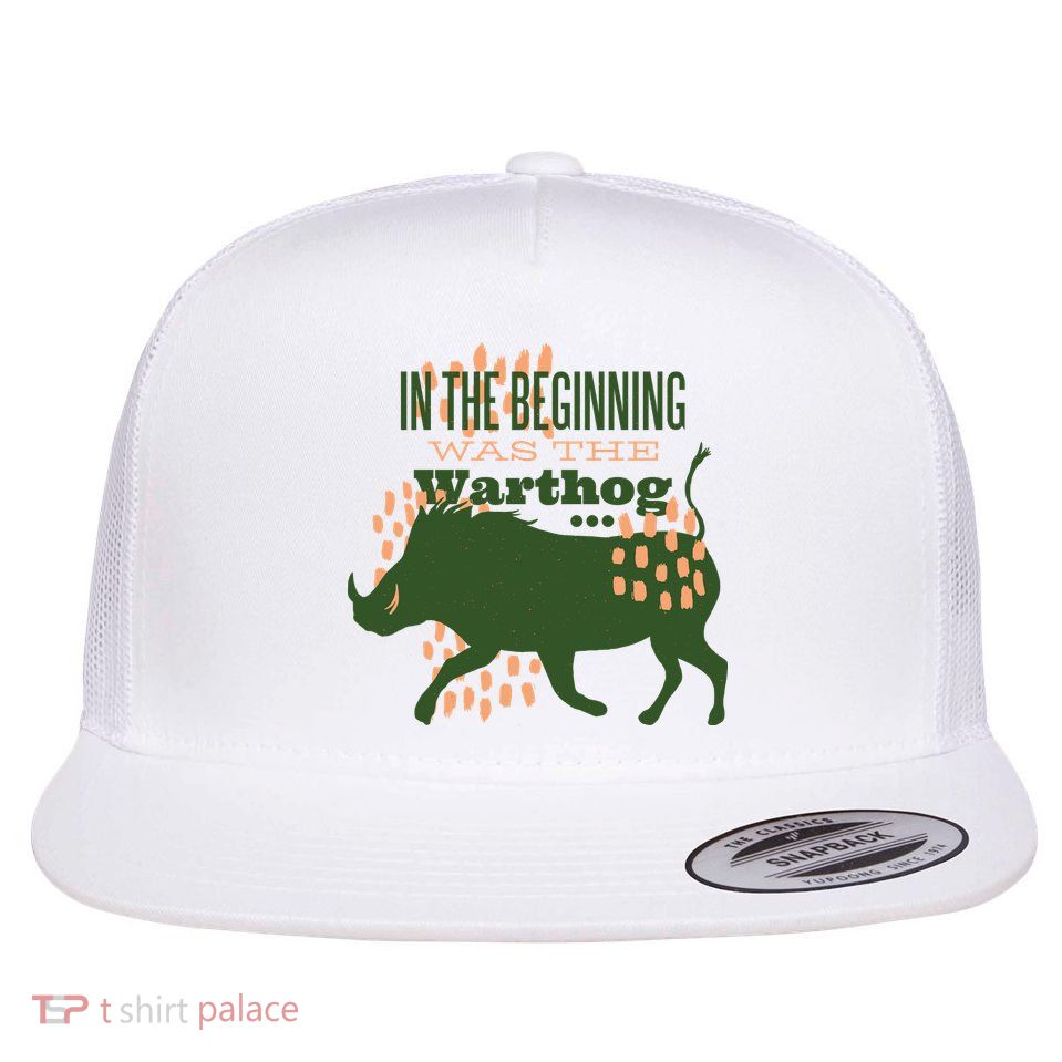 Warthog Flat Bill Trucker Hat
