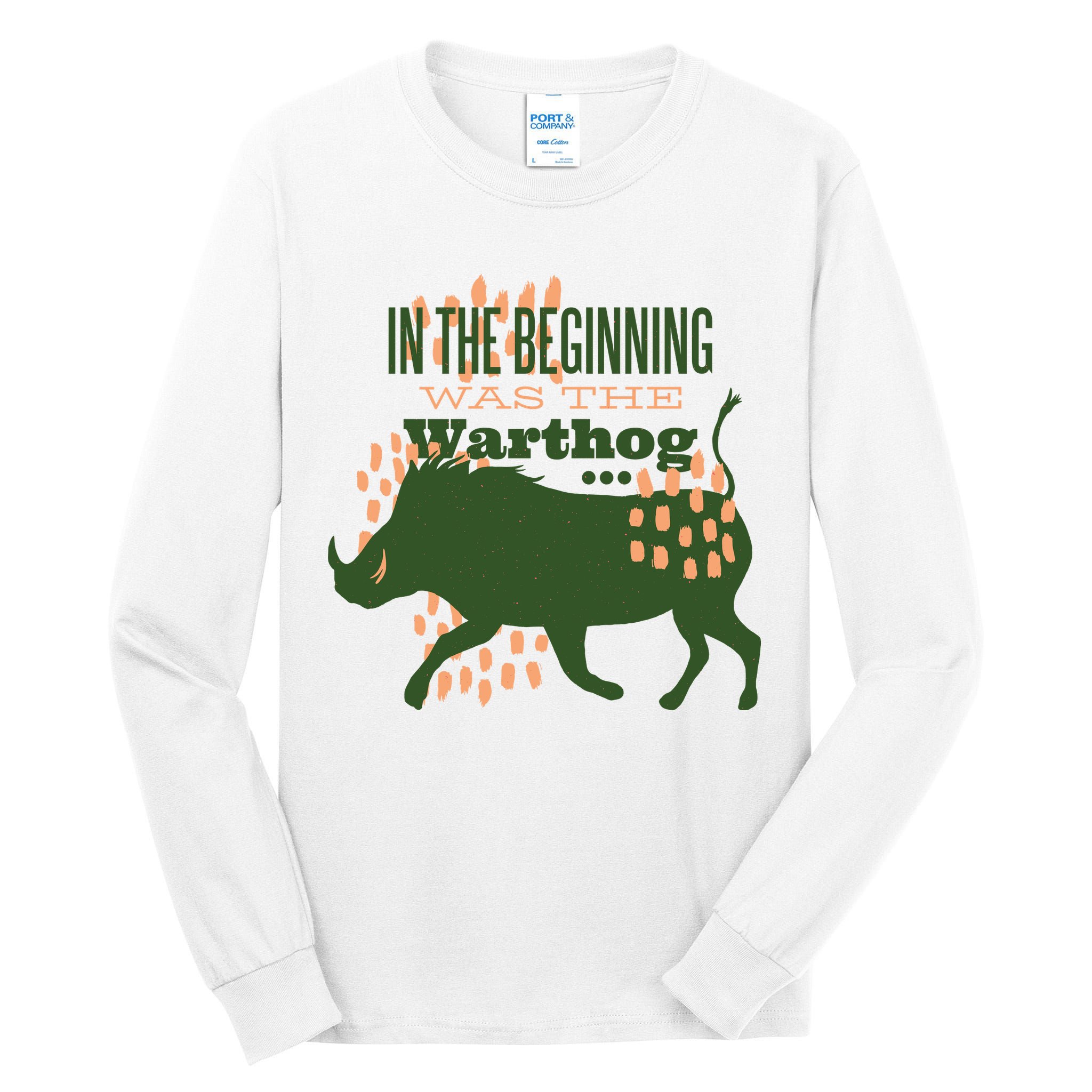 Warthog Tall Long Sleeve T-Shirt