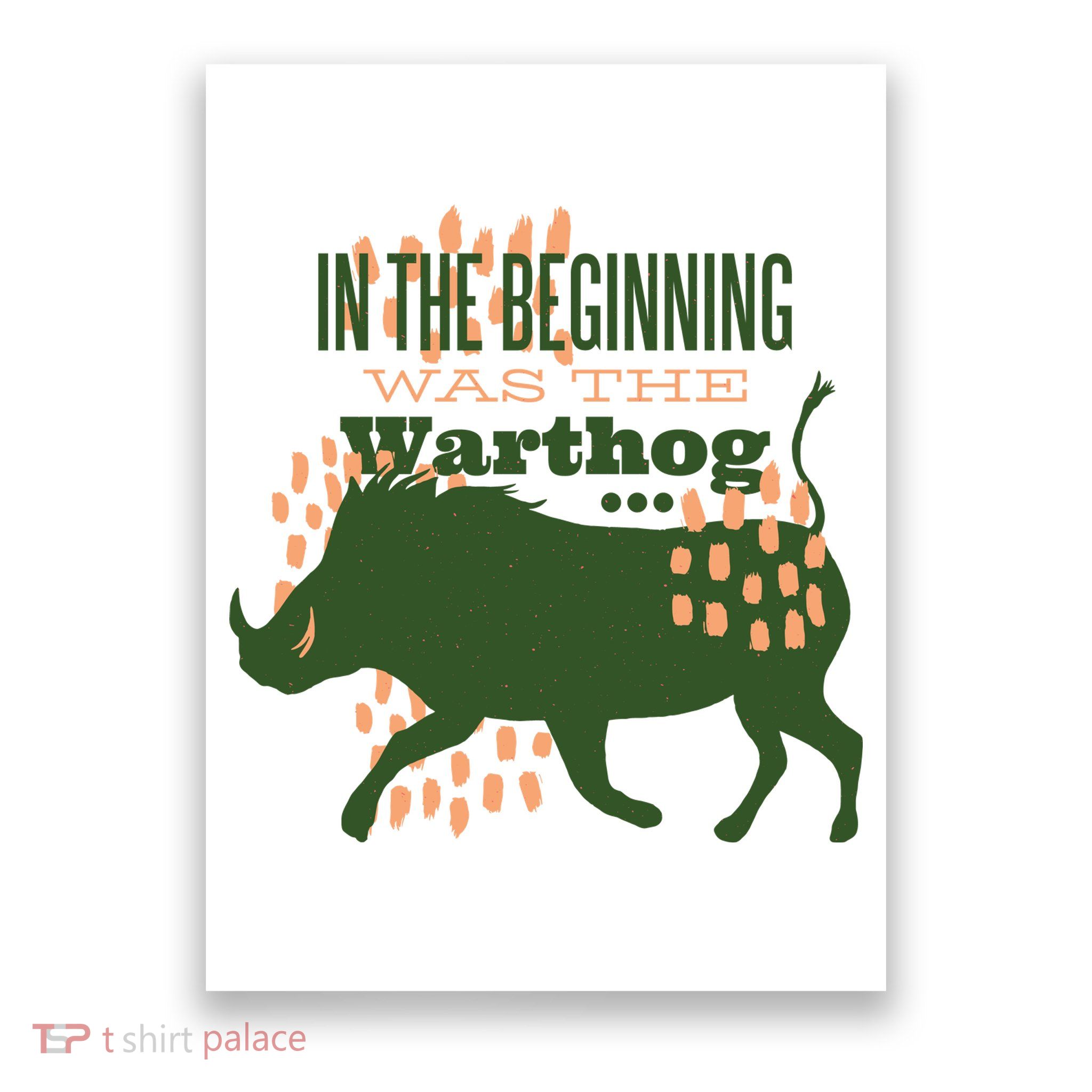 Warthog Poster