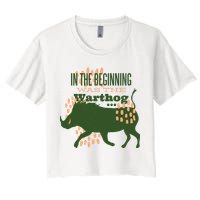 Warthog Women's Crop Top Tee
