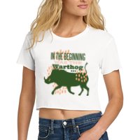 Warthog Women's Crop Top Tee