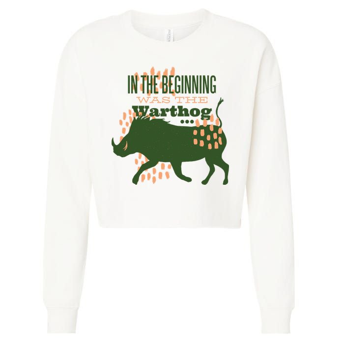 Warthog Cropped Pullover Crew