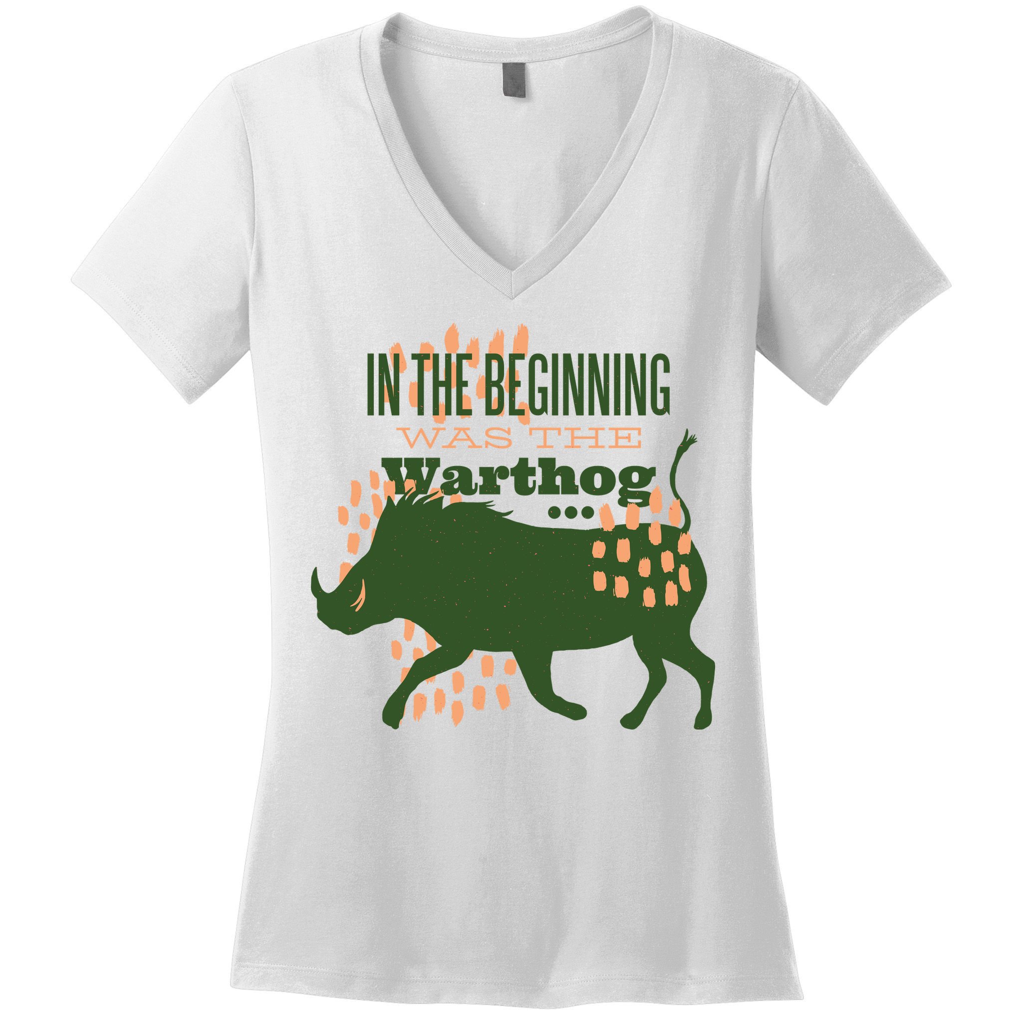 Warthog Women's V-Neck T-Shirt