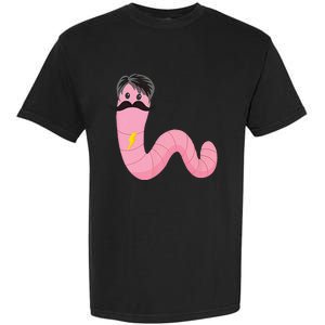 Worm With A Mustache James Tom Ariana Reality Garment-Dyed Heavyweight T-Shirt