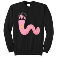 Worm With A Mustache James Tom Ariana Reality Sweatshirt