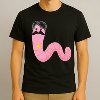 Worm With A Mustache James Tom Ariana Reality T-Shirt