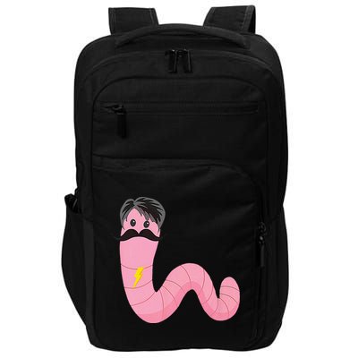 Worm With A Mustache James Tom Ariana Reality Impact Tech Backpack