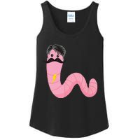 Worm With A Mustache James Tom Ariana Reality Ladies Essential Tank