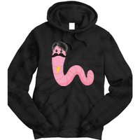 Worm With A Mustache James Tom Ariana Reality Tie Dye Hoodie