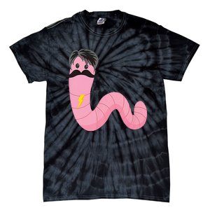 Worm With A Mustache James Tom Ariana Reality Tie-Dye T-Shirt