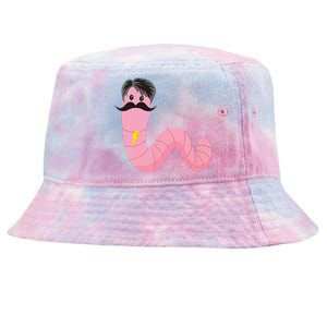 Worm With A Mustache James Tom Ariana Reality Tie-Dyed Bucket Hat