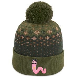 Worm With A Mustache James Tom Ariana Reality The Baniff Cuffed Pom Beanie