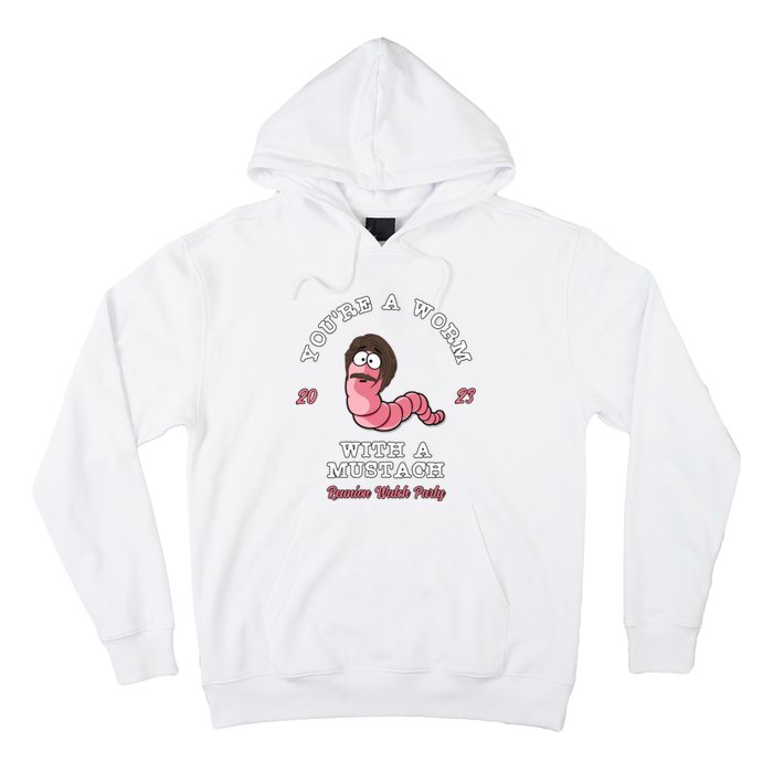 Worm With A Mustache James Tom Ariana Reality Hoodie