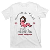 Worm With A Mustache James Tom Ariana Reality T-Shirt