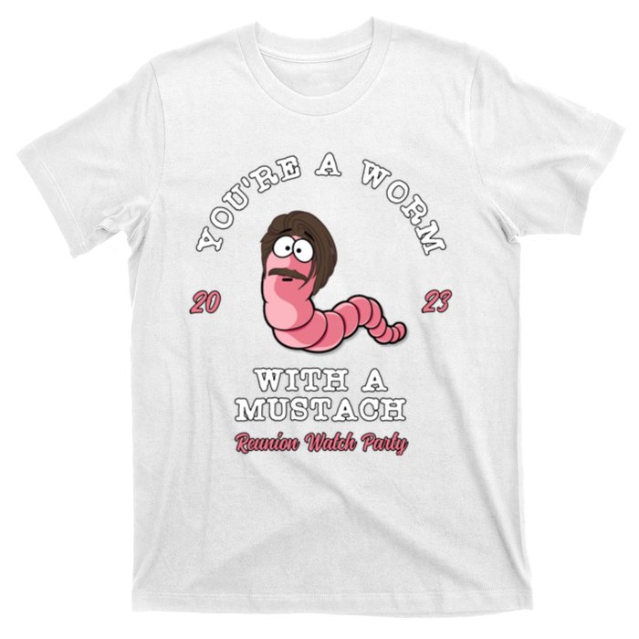 Worm With A Mustache James Tom Ariana Reality T-Shirt