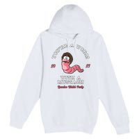 Worm With A Mustache James Tom Ariana Reality Premium Pullover Hoodie