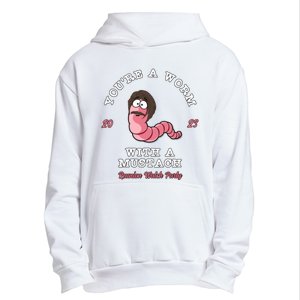 Worm With A Mustache James Tom Ariana Reality Urban Pullover Hoodie