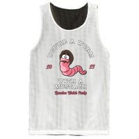 Worm With A Mustache James Tom Ariana Reality Mesh Reversible Basketball Jersey Tank