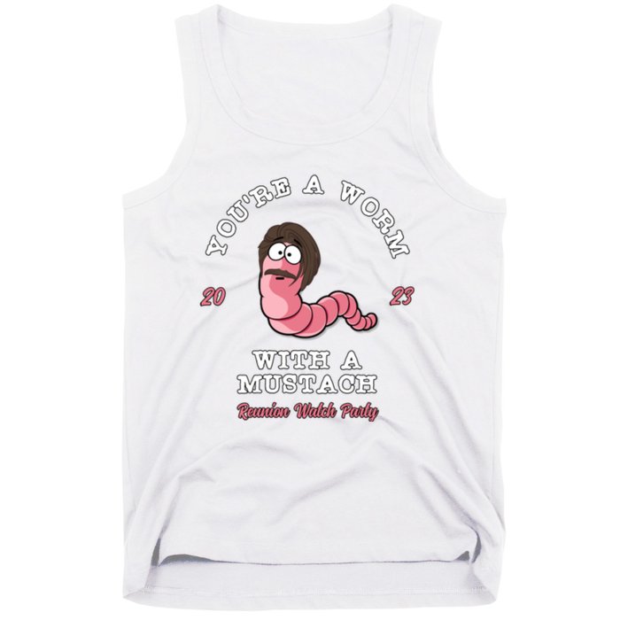 Worm With A Mustache James Tom Ariana Reality Tank Top