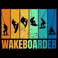 Wakeboarder 7-Panel Snapback Hat