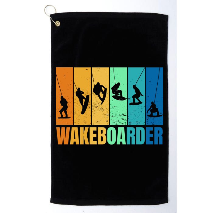 Wakeboarder Golf Towel