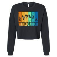 Wakeboarder Cropped Pullover Crew
