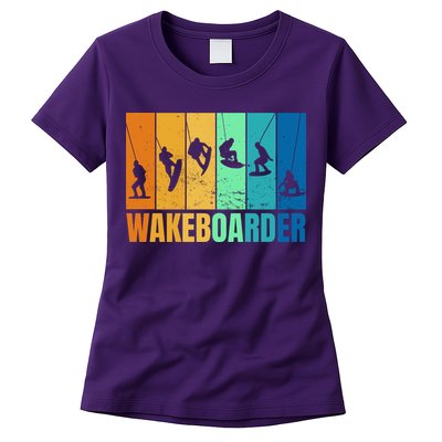Wakeboarder Womens T-Shirt