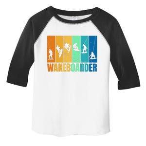 Wakeboarder Toddler Fine Jersey T-Shirt