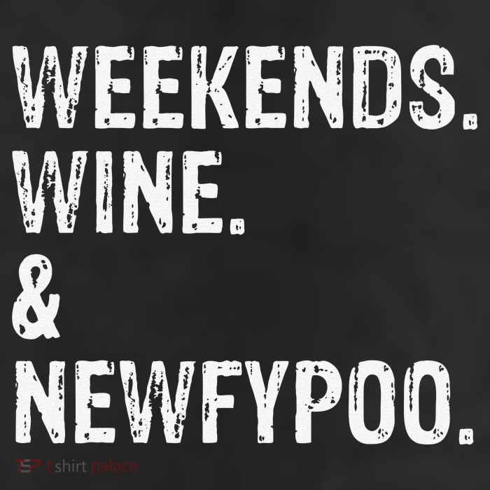 Weekends Wine And Newfypoo Funny Newfypoo Dog Adult Drive Performance Visor