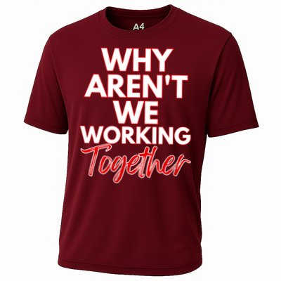 Women Why Aren't We Working Together Thrive Business & Finance Performance Shirt