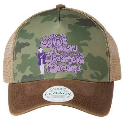 W.I.L.L.Y W.O.N.K.A And The Chocolate Factory Music Makers Gum Font Legacy Tie Dye Trucker Hat