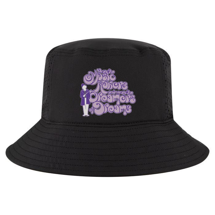 W.I.L.L.Y W.O.N.K.A And The Chocolate Factory Music Makers Gum Font Cool Comfort Performance Bucket Hat