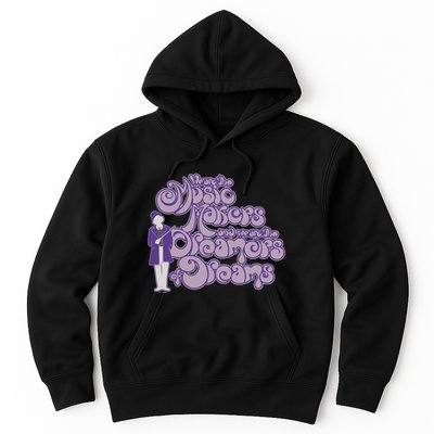 W.I.L.L.Y W.O.N.K.A And The Chocolate Factory Music Makers Gum Font Hoodie