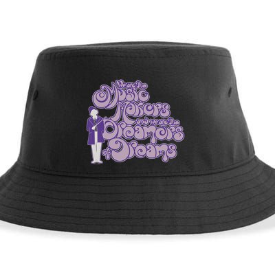 W.I.L.L.Y W.O.N.K.A And The Chocolate Factory Music Makers Gum Font Sustainable Bucket Hat