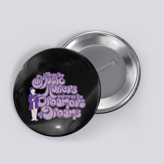 W.I.L.L.Y W.O.N.K.A And The Chocolate Factory Music Makers Gum Font Button