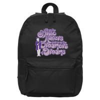 W.I.L.L.Y W.O.N.K.A And The Chocolate Factory Music Makers Gum Font 16 in Basic Backpack