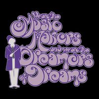 W.I.L.L.Y W.O.N.K.A And The Chocolate Factory Music Makers Gum Font 16 in Basic Backpack