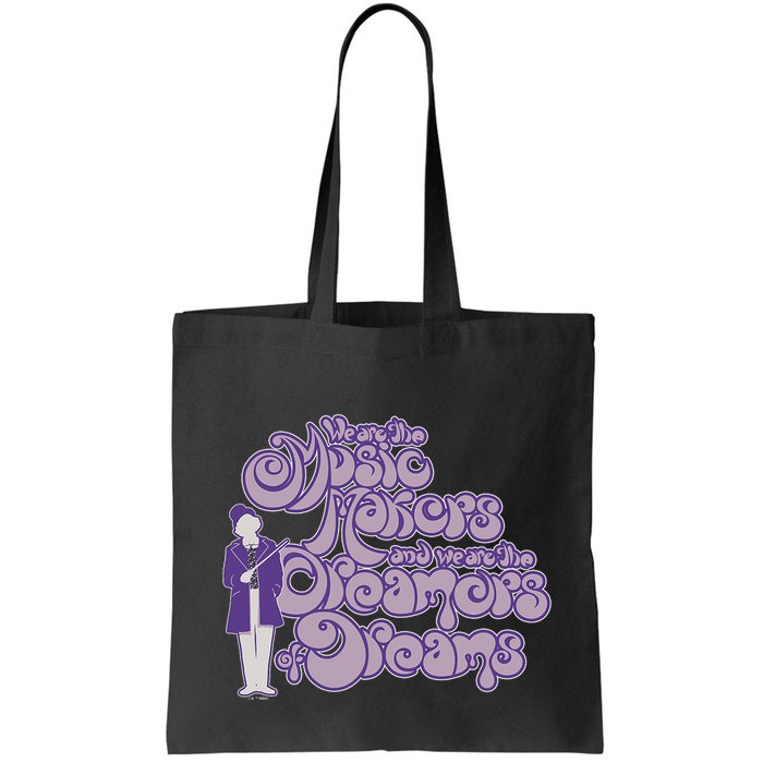 W.I.L.L.Y W.O.N.K.A And The Chocolate Factory Music Makers Gum Font Bag