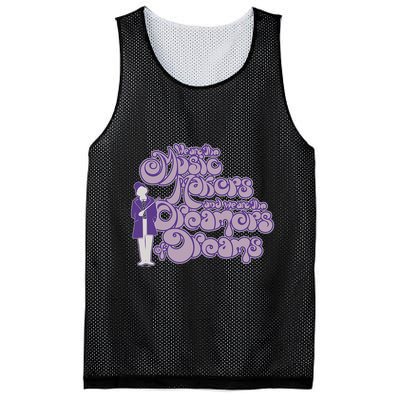 W.I.L.L.Y W.O.N.K.A And The Chocolate Factory Music Makers Gum Font Mesh Reversible Basketball Jersey Tank