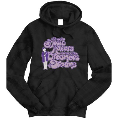 W.I.L.L.Y W.O.N.K.A And The Chocolate Factory Music Makers Gum Font Tie Dye Hoodie