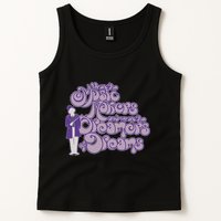 W.I.L.L.Y W.O.N.K.A And The Chocolate Factory Music Makers Gum Font Tank Top