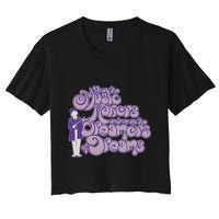 W.I.L.L.Y W.O.N.K.A And The Chocolate Factory Music Makers Gum Font Crop Top
