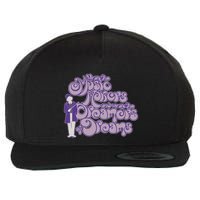 W.I.L.L.Y W.O.N.K.A And The Chocolate Factory Music Makers Gum Font Wool Snapback Cap