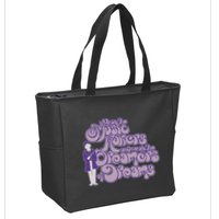 W.I.L.L.Y W.O.N.K.A And The Chocolate Factory Music Makers Gum Font Zip Tote Bag