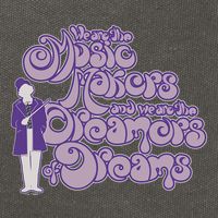 W.I.L.L.Y W.O.N.K.A And The Chocolate Factory Music Makers Gum Font Cotton Canvas Backpack