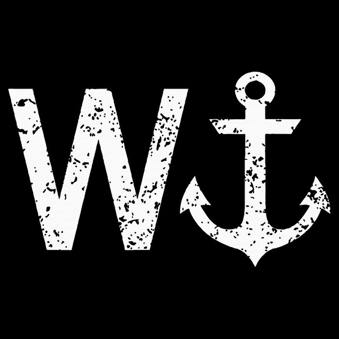 Wanker W Anchor Funny Nautical Insult Wordplay Cruise Sail 16 in Basic Backpack