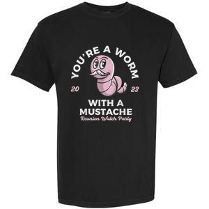 Worm With A Mustache James Tom Ariana Reality Garment-Dyed Heavyweight T-Shirt