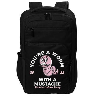 Worm With A Mustache James Tom Ariana Reality Impact Tech Backpack